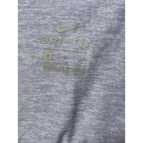 Nike Dri-Fit Womens Athletic Tank Top M Light Heather Blue - Picture 5 of 5